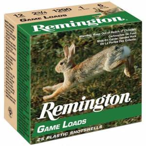 Remington Ammunition GL166 Lead Game Loads  16 Gauge 2.75" 1 oz 6 Shot 25 Bx/ 10 Cs