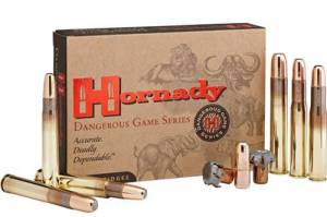 Hornady 82336 Dangerous Game  375 Ruger 300 gr DGX Bonded 20 Bx/ 6 Cs