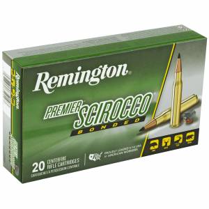 Remington Ammunition PR300UM3 Premier Scirocco Bonded 300 RUM 180 gr Swift Scirocco Bonded (SSB) 20 Bx/ 10 Cs