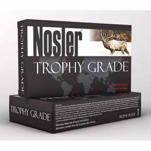 Nosler 60044 Trophy Grade  280 Ackley Improved 160 gr Partition (PT) 20 Bx/ 10 Cs