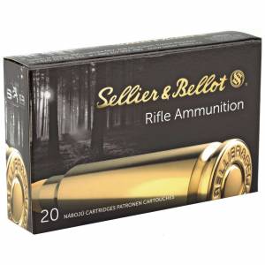 Sellier & Bellot SB757A Rifle  7x57mm Mauser 140 gr Full Metal Jacket (FMJ) 20 Bx/ 20 Cs