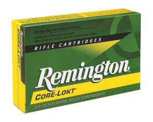 Remington Ammunition R300WB1 Core-Lokt  300 Wthby Mag 180 gr Core-Lokt Pointed Soft Point (PSPCL) 20 Bx/ 10 Cs
