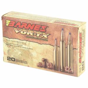 Barnes Bullets 21571 VOR-TX Rifle  300 RUM 165 gr Tipped TSX Boat Tail 20 Bx/ 10 Cs