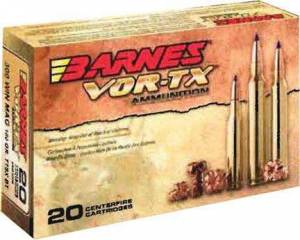 Barnes Bullets 21581 VOR-TX Rifle  35 Whelen 180 gr Tipped TSX Flat Base 20 Bx/ 10 Cs
