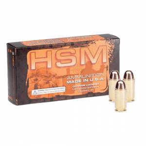 HSM 9MM2R Training  9mm Luger 115 gr Full Metal Jacket (FMJ) 50 Bx/ 20 Cs