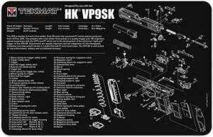 TekMat AR-15 Ultra Premium Gun Cleaning Mat Includes Microfiber