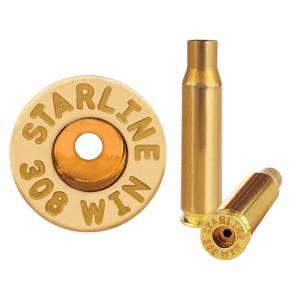 Starline Brass STAR308EINEU   Rifle 308 Win/7.62x51mm NATO Unprimed Brass 50 Per Bag