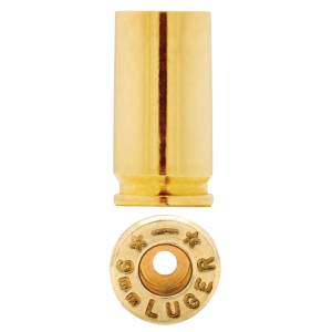 Starline Brass STAR9EUP100   Handgun 9mm Luger Unprimed Brass 100 Per Bag