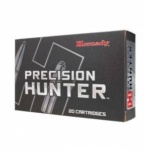 Hornady 82214 Precision Hunter  30-378 Wthby Mag 220 gr Extremely Low Drag-eXpanding 20 Bx/ 10 Cs