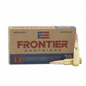 Hornady Frontier Cartridge, 6.5mm Grendel, FMJ, 123 Grain, 20 Rounds.