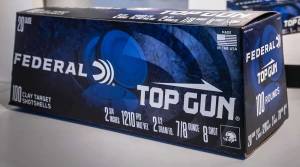 Federal TG201008 Top Gun  20 Gauge 2.75" 7/8 oz 8 Shot 100 Bx/ 2 Cs