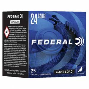 Federal N1248 Game-Shok  24 Gauge 2.50" 11/16 oz 8 Shot 25 Bx/ 10 Cs