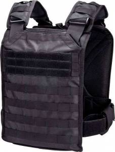 BulletSafe Bulletproof Vest - 4.0 Large Black Level IIIA